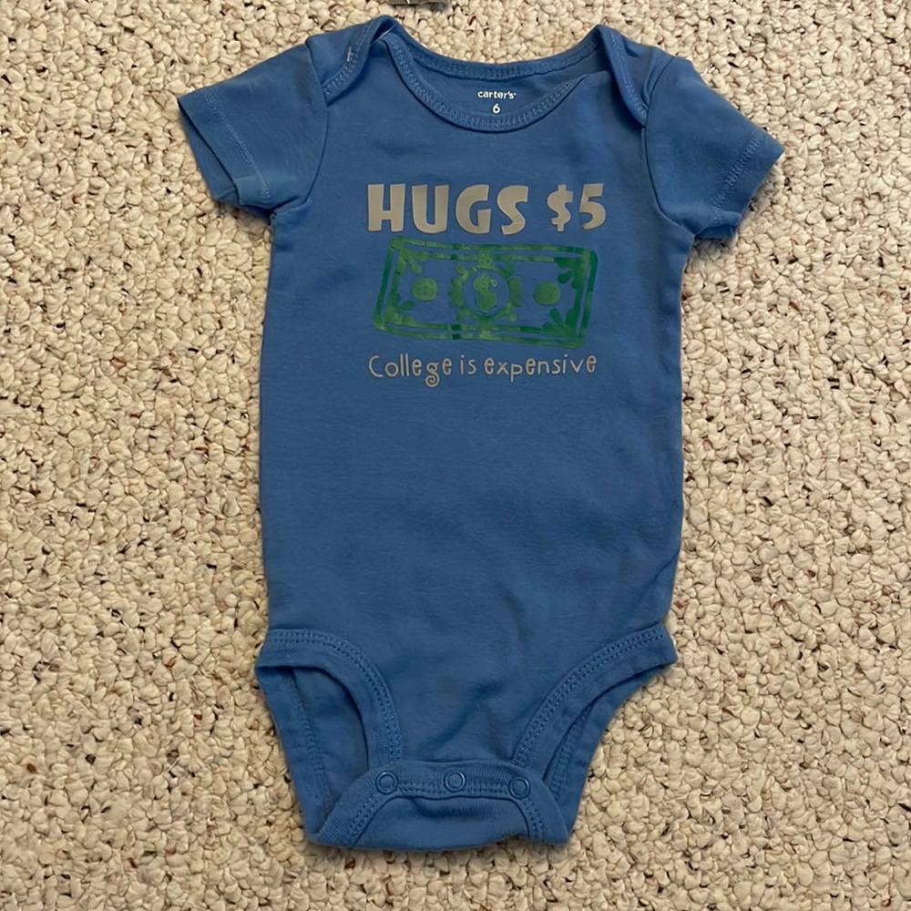 Hand designed onesie